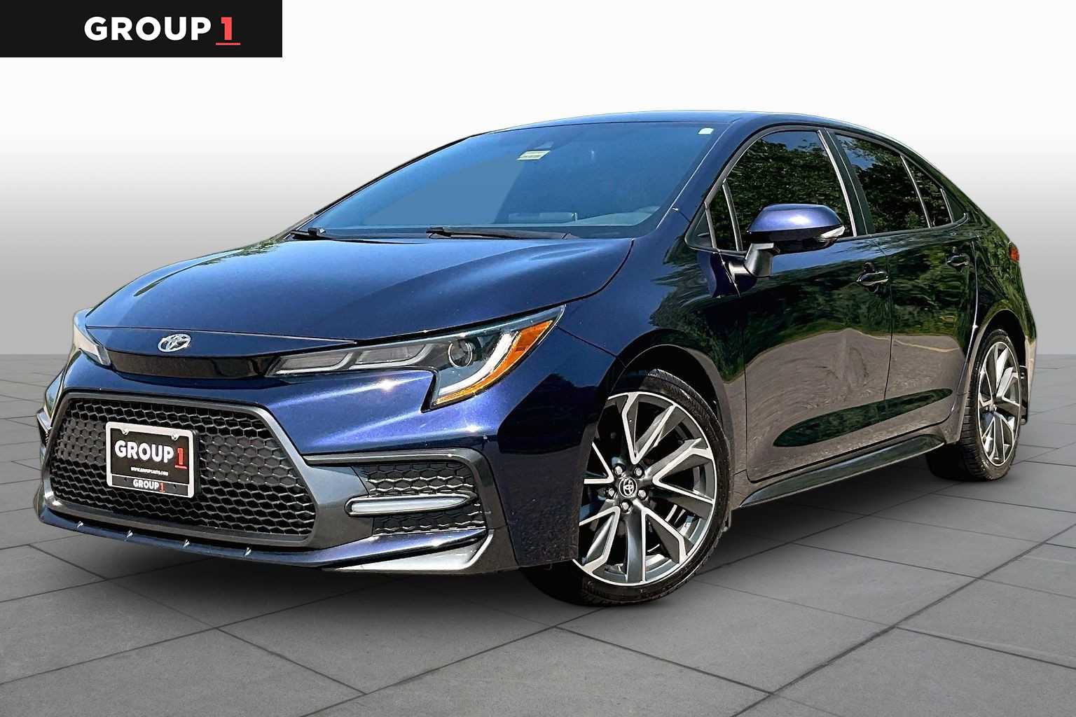 Blueprint 2021 Toyota Corolla Sedan Front-Wheel Drive Continuously Variable Transmission