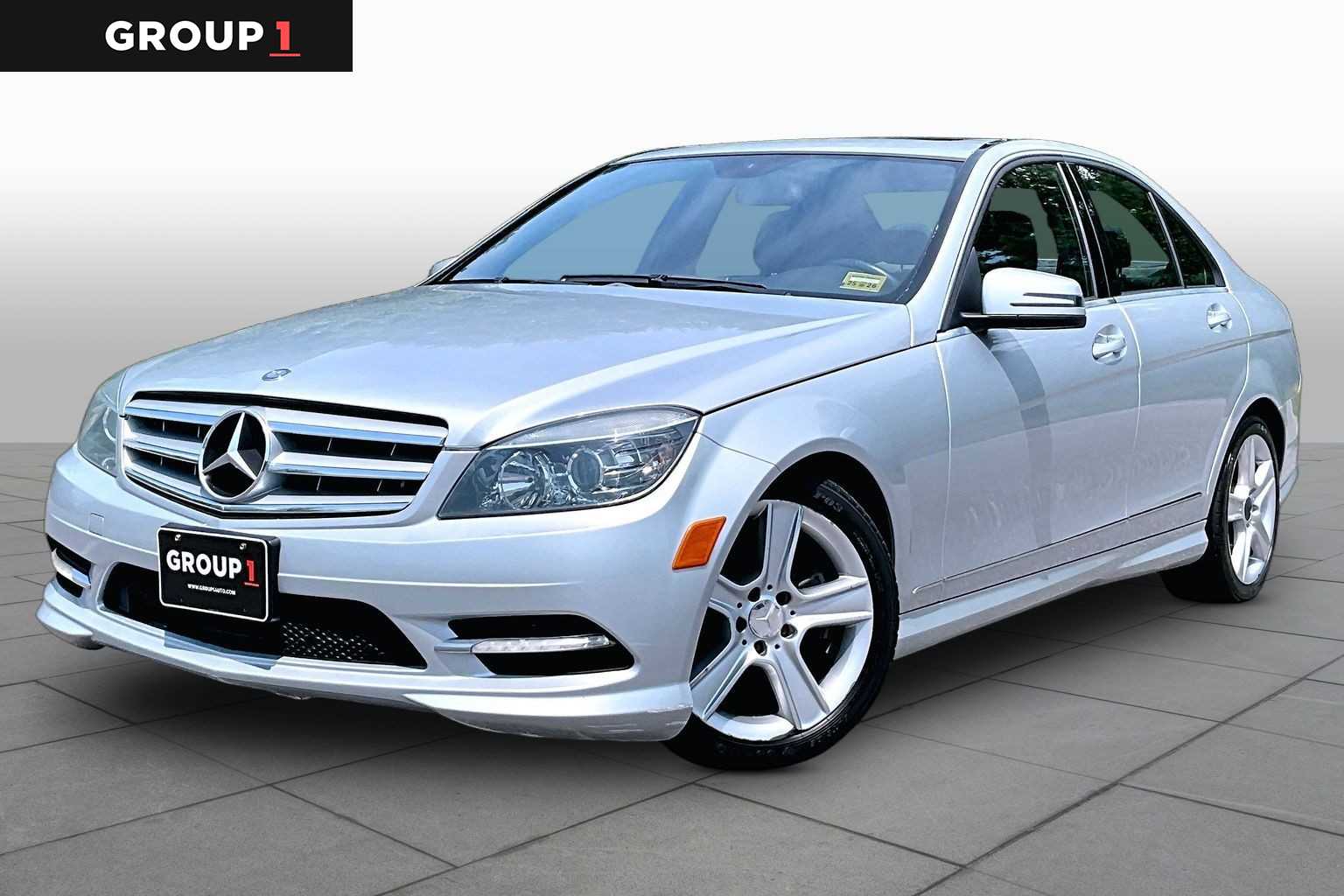 Iridium Silver Metallic 2011 Mercedes-Benz C-Class Sedan All-Wheel Drive 7-Speed Automatic