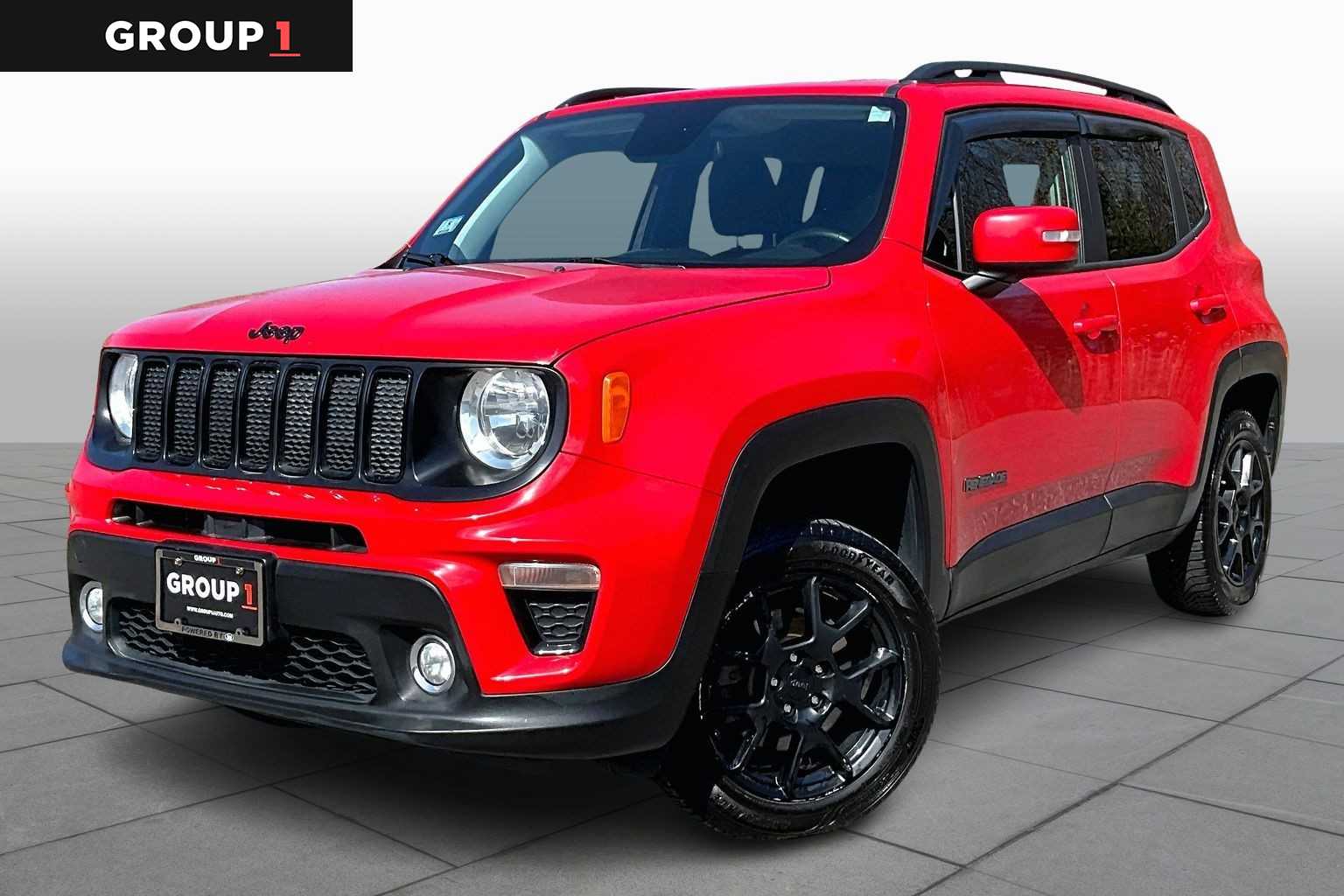 Colorado Red Clear Coat 2020 Jeep Renegade Altitude 4WD SUV / Crossover Four-Wheel Drive 9-Speed Automatic