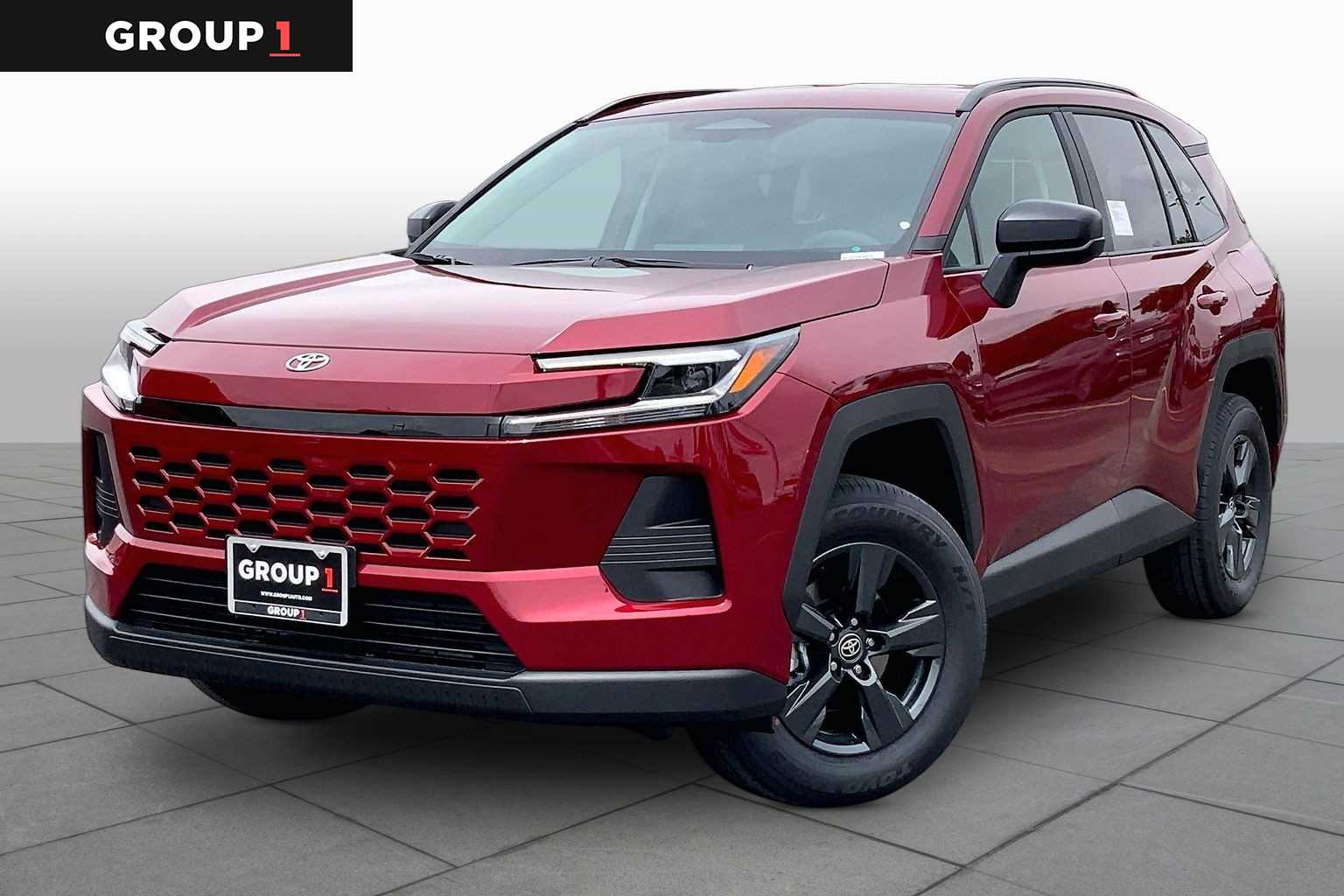 Red (Ruby Flare Pearl) 2026 Toyota RAV4 SUV / Crossover Front-Wheel Drive Continuously Variable Transmission