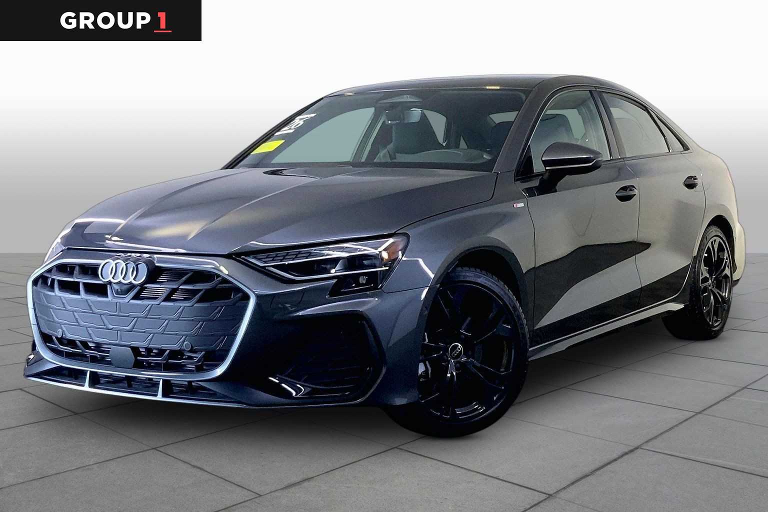 Daytona Gray Pearl Effect 2026 Audi A3 quattro Premium Plus 40 TFSI Sedan All-Wheel Drive 7-Speed Automatic