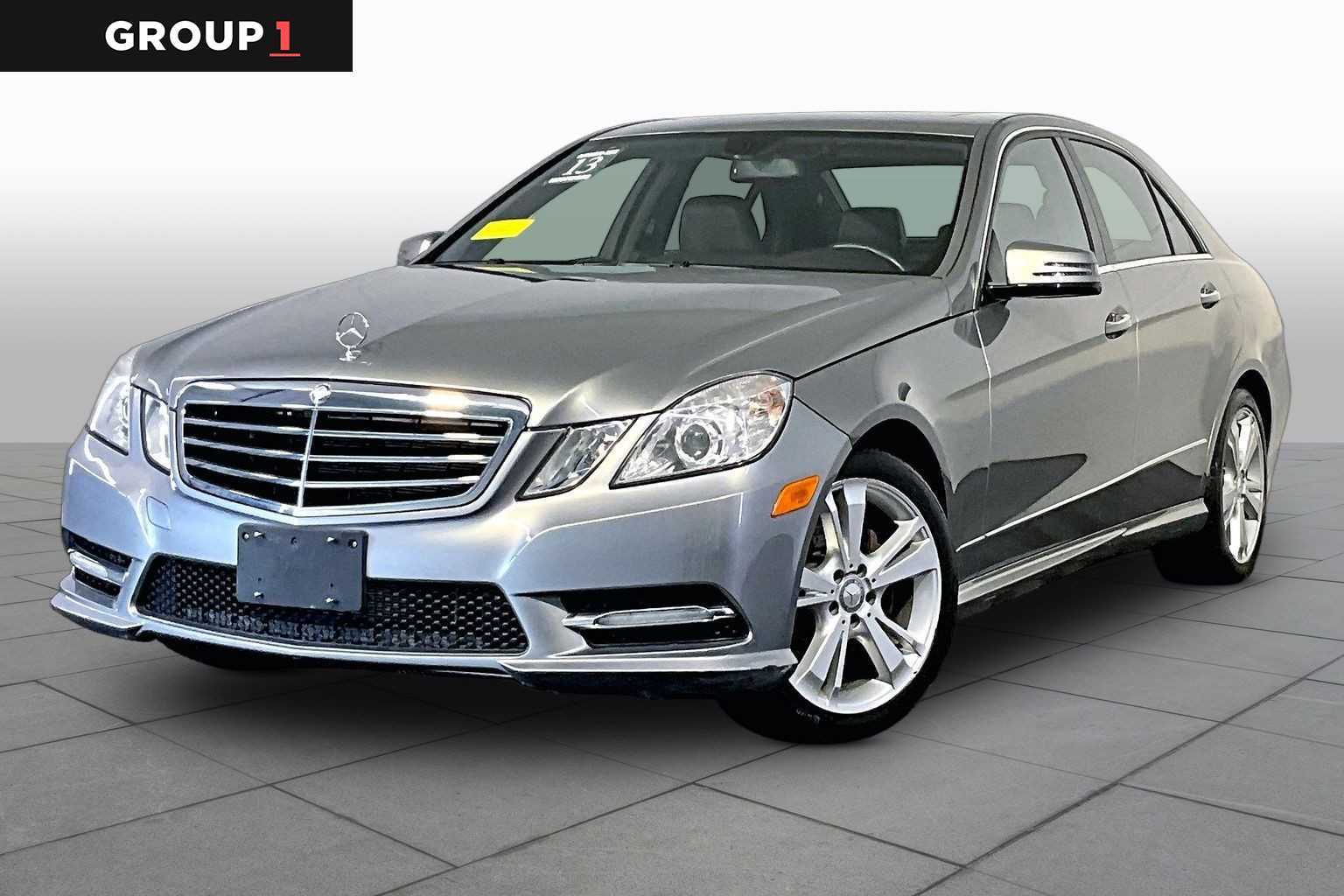 Palladium Silver Metallic 2013 Mercedes-Benz E-Class Sedan All-Wheel Drive 7-Speed Automatic