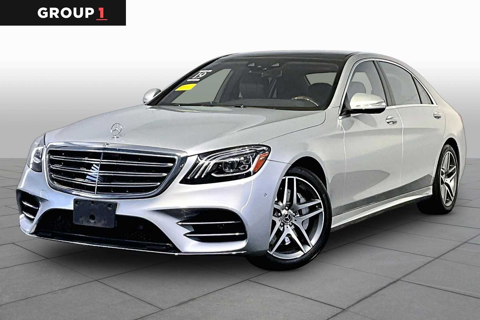 Iridium Silver Metallic 2019 Mercedes-Benz S-Class S 560 4MATIC AWD Sedan All-Wheel Drive 9-Speed Automatic