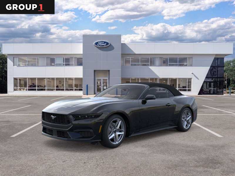G1/SHADOW BLACK 2026 Ford Mustang Convertible Rear-Wheel Drive Automatic