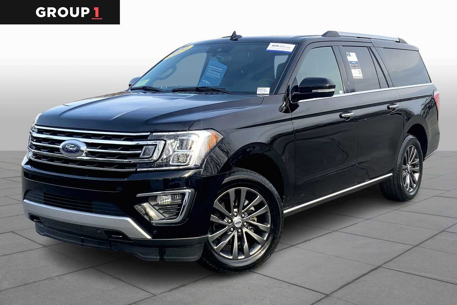 Agate Black Metallic 2021 Ford Expedition MAX Limited 4WD SUV / Crossover Four-Wheel Drive Automatic