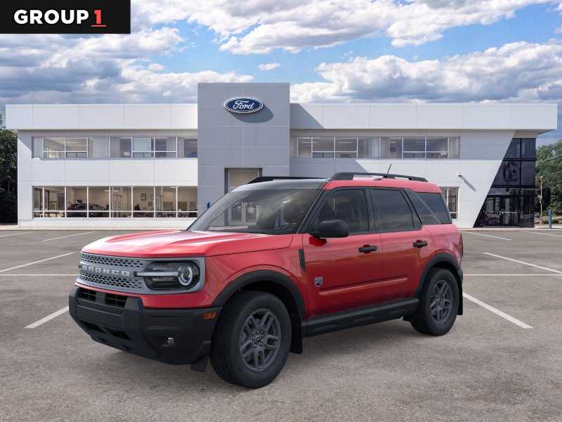 Ruby Red Metallic Tinted Clearcoat 2025 Ford Bronco Sport SUV / Crossover All-Wheel Drive 8-Speed Automatic