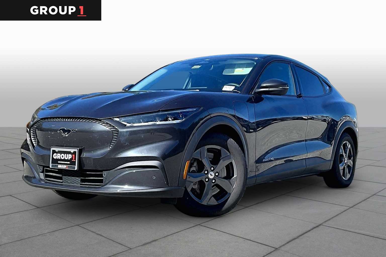 Dark Matter Gray Metallic 2022 Ford Mustang Mach-E SUV / Crossover All-Wheel Drive 1-Speed Automatic