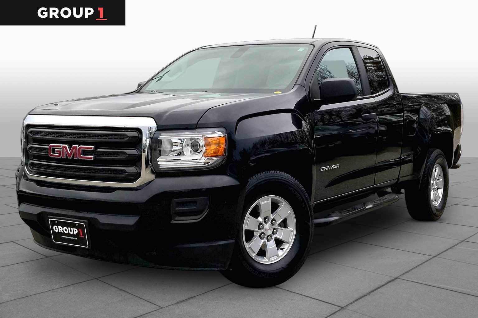 Onyx Black 2017 GMC Canyon SL Ext. Cab LB Pickup Truck 4X2 6-Speed Manual