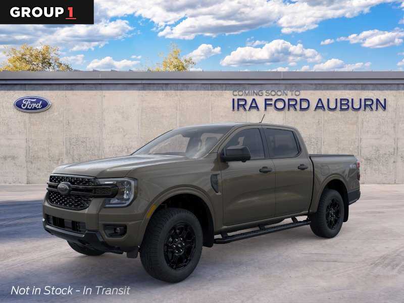 Marsh Gray 2026 Ford Ranger Pickup Truck Four-Wheel Drive Automatic