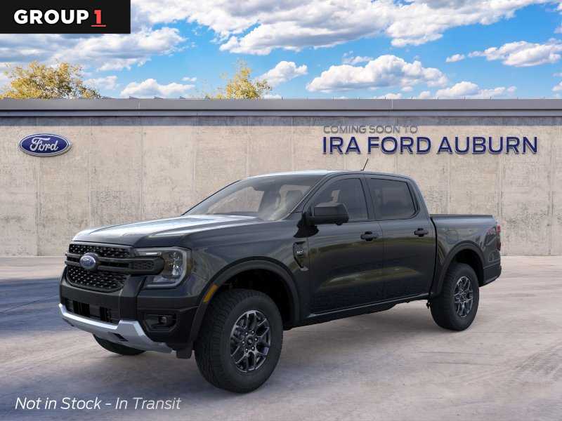 Shadow Black 2026 Ford Ranger Pickup Truck Four-Wheel Drive Automatic