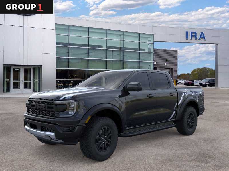 Shadow Black 2026 Ford Ranger Pickup Truck Four-Wheel Drive Automatic
