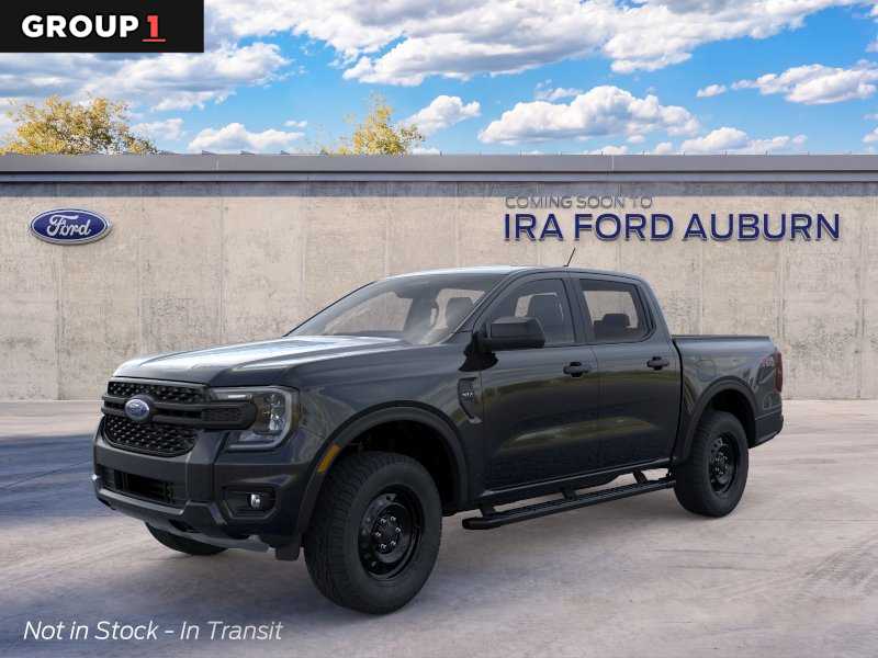 Shadow Black 2026 Ford Ranger Pickup Truck Four-Wheel Drive Automatic