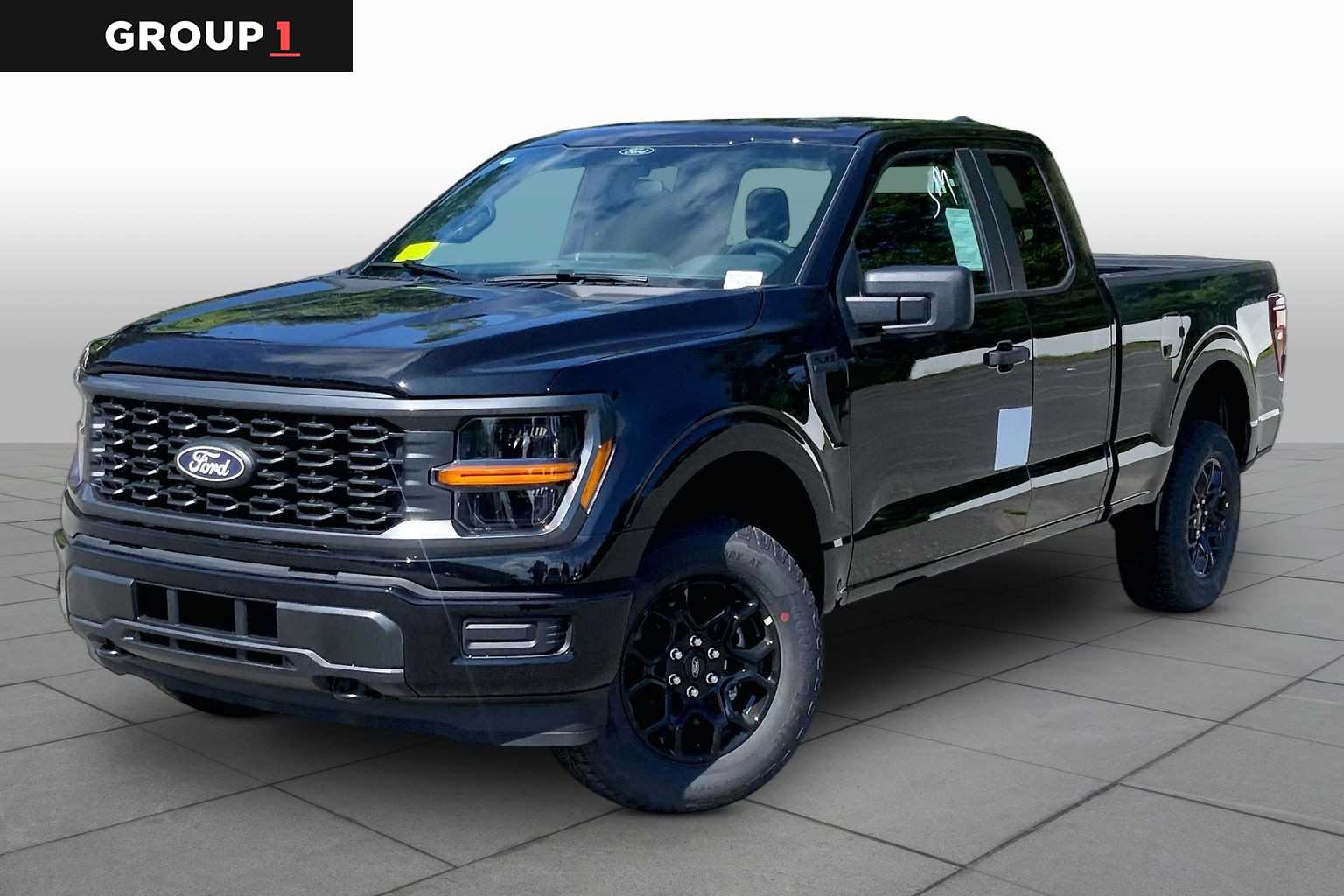 Agate Black Metallic 2026 Ford F-150 Pickup Truck Four-Wheel Drive Automatic