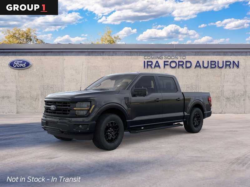 Agate Black Metallic 2026 Ford F-150 Pickup Truck Four-Wheel Drive Automatic