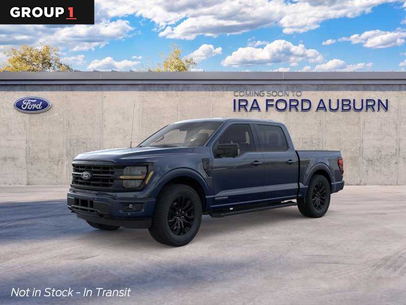 Antimatter Blue Metallic 2026 Ford F-150 Pickup Truck Four-Wheel Drive Automatic