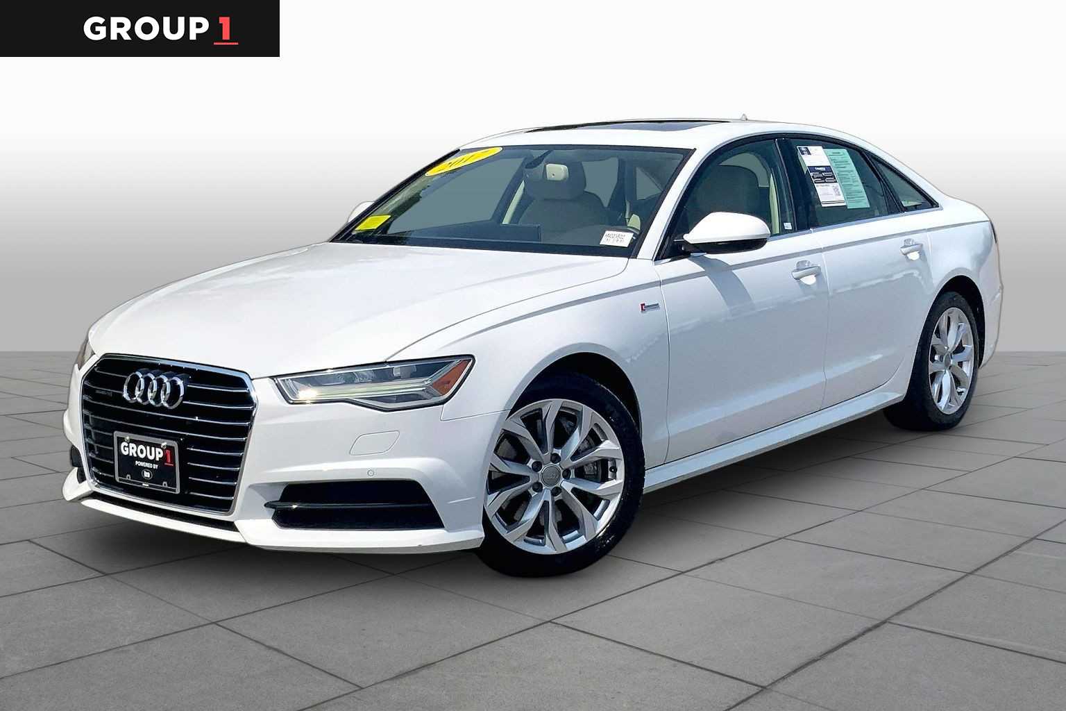 Brilliant Black 2017 Audi A6 Sedan All-Wheel Drive 8-Speed Automatic