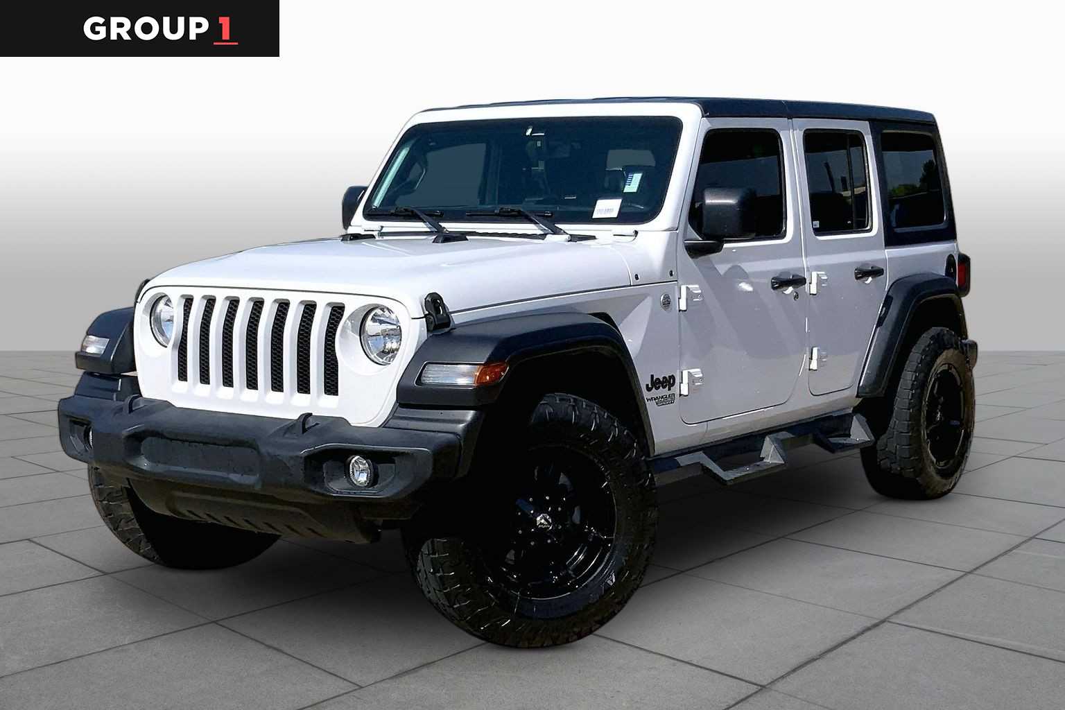 Bright White Clearcoat 2021 Jeep Wrangler SUV / Crossover Four-Wheel Drive 8-Speed Automatic