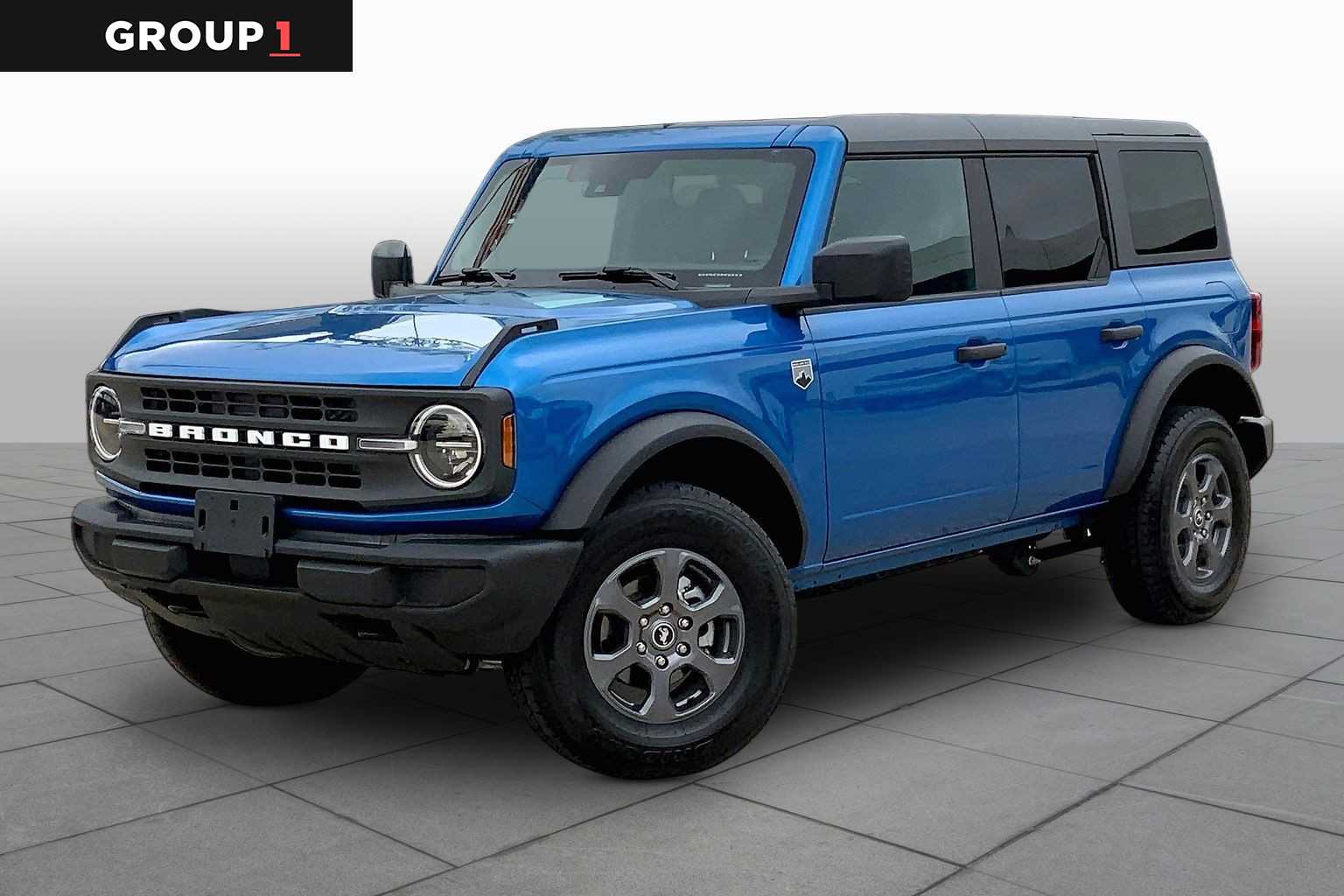 Velocity Blue 2025 Ford Bronco Big Bend 4-Door 4WD SUV / Crossover Four-Wheel Drive Automatic
