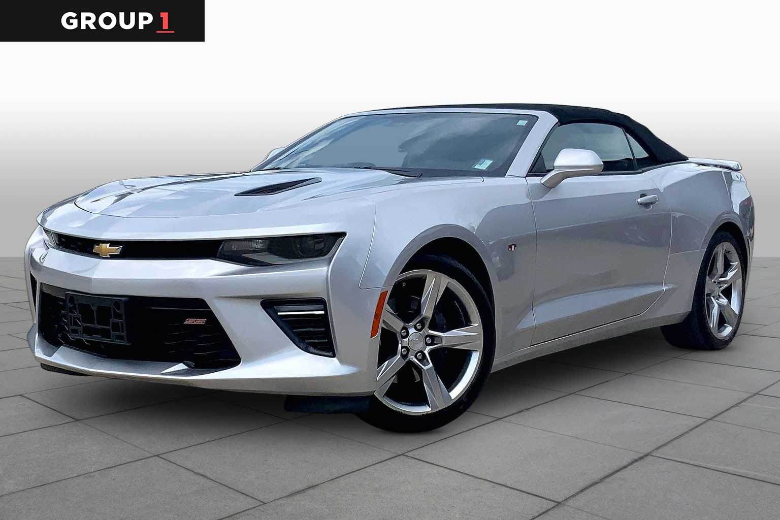 Silver Ice Metallic 2017 Chevrolet Camaro 2SS Convertible RWD Convertible Rear-Wheel Drive 8-Speed Automatic