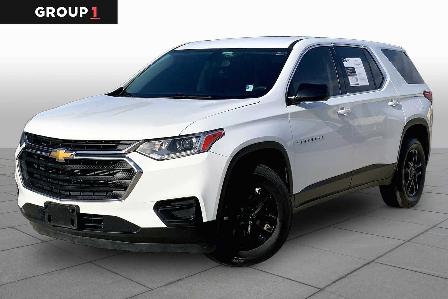 Summit White 2020 Chevrolet Traverse SUV / Crossover Front-Wheel Drive 9-Speed Automatic