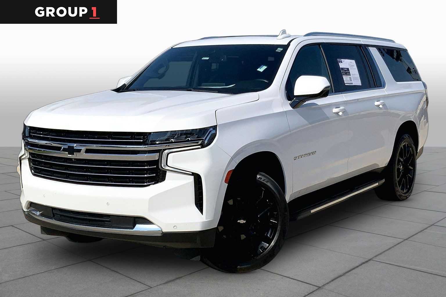 Summit White 2022 Chevrolet Suburban SUV / Crossover Four-Wheel Drive Automatic