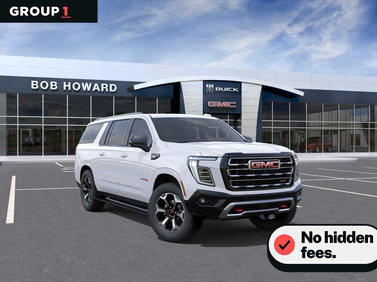 Summit White 2027 GMC Yukon XL SUV / Crossover Four-Wheel Drive Automatic