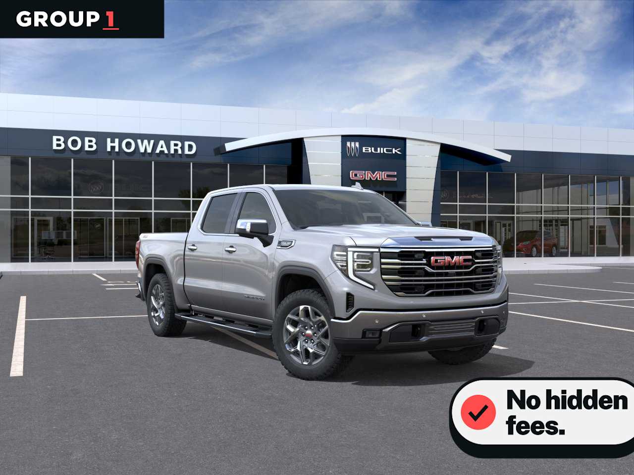 Sterling Metallic 2026 GMC Sierra 1500 Pickup Truck Four-Wheel Drive Automatic