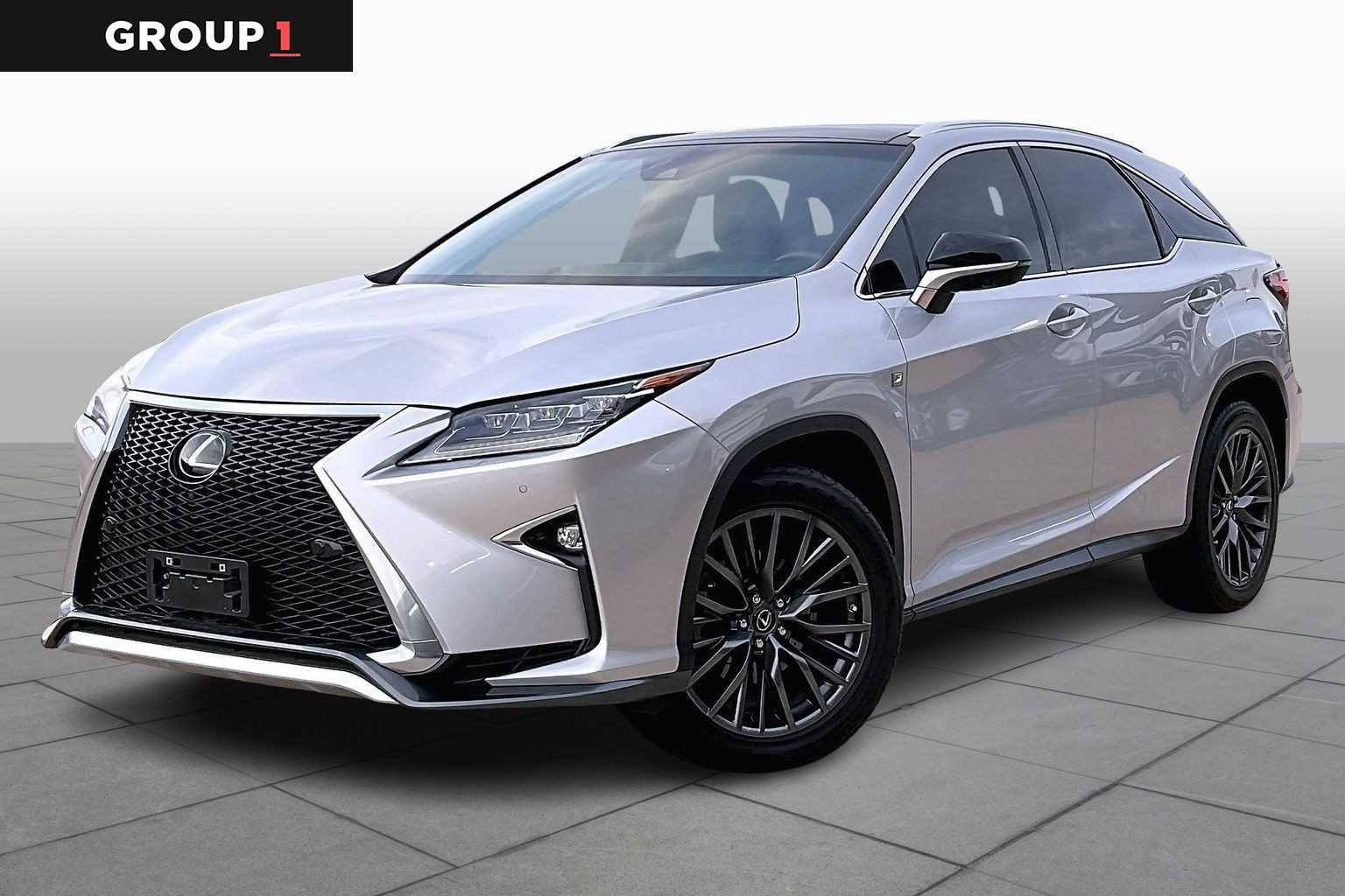 Silver Lining Metallic 2016 Lexus RX 350 F Sport AWD SUV / Crossover All-Wheel Drive 8-Speed Automatic