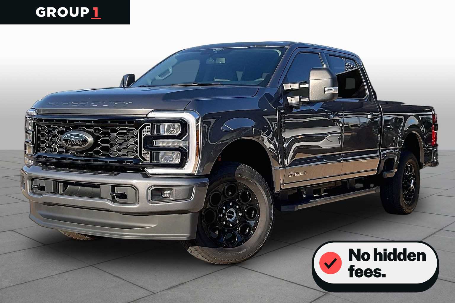 Carbonized Gray 2026 Ford F-250 Super Duty Pickup Truck Four-Wheel Drive Automatic