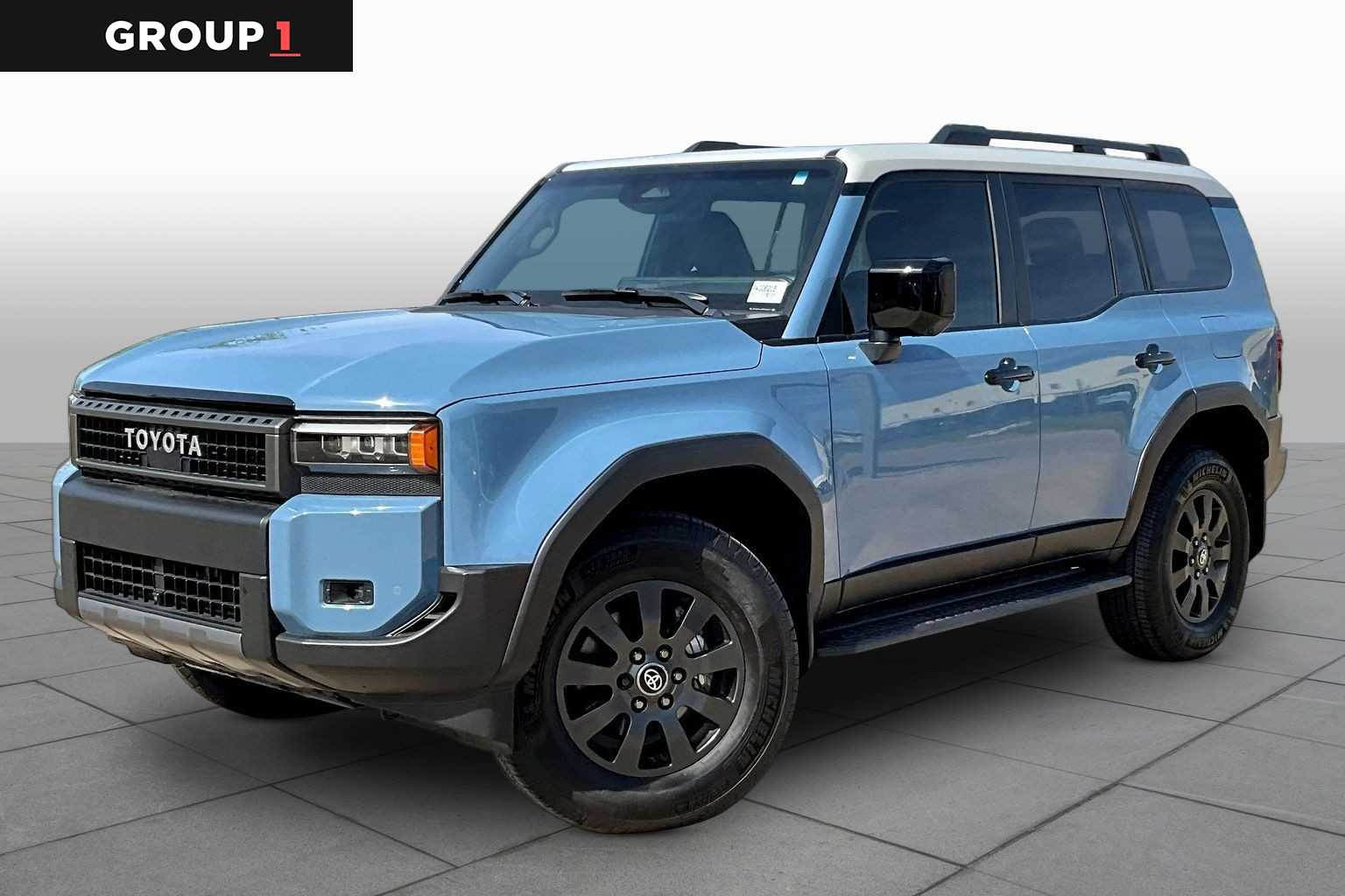 Heritage Blue/Gray Scape 2024 Toyota Land Cruiser 4WD SUV / Crossover Four-Wheel Drive 8-Speed Automatic