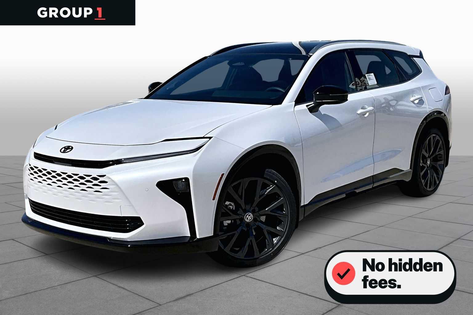 Oxygen White 2026 Toyota Crown Signia SUV / Crossover All-Wheel Drive Continuously Variable Transmission