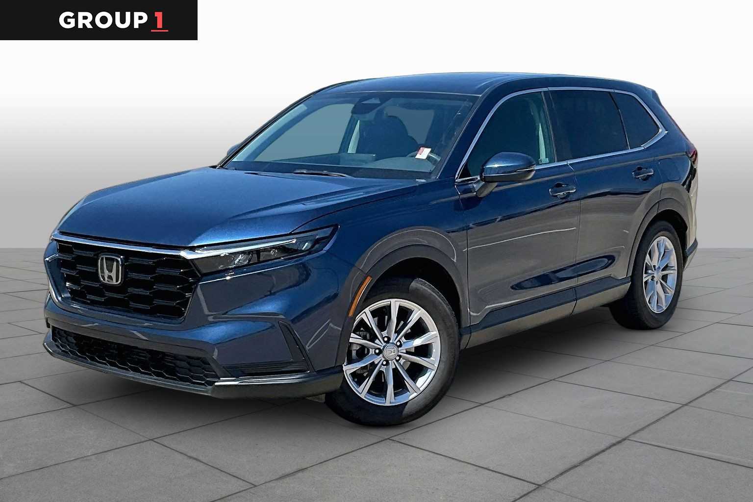 Canyon River Blue Metallic 2024 Honda CR-V SUV / Crossover Front-Wheel Drive Continuously Variable Transmission
