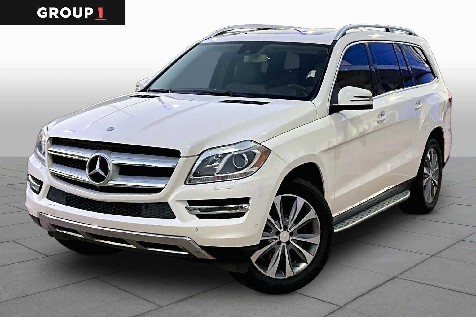 Diamond White Metallic 2015 Mercedes-Benz GL-Class SUV / Crossover All-Wheel Drive 7-Speed Automatic