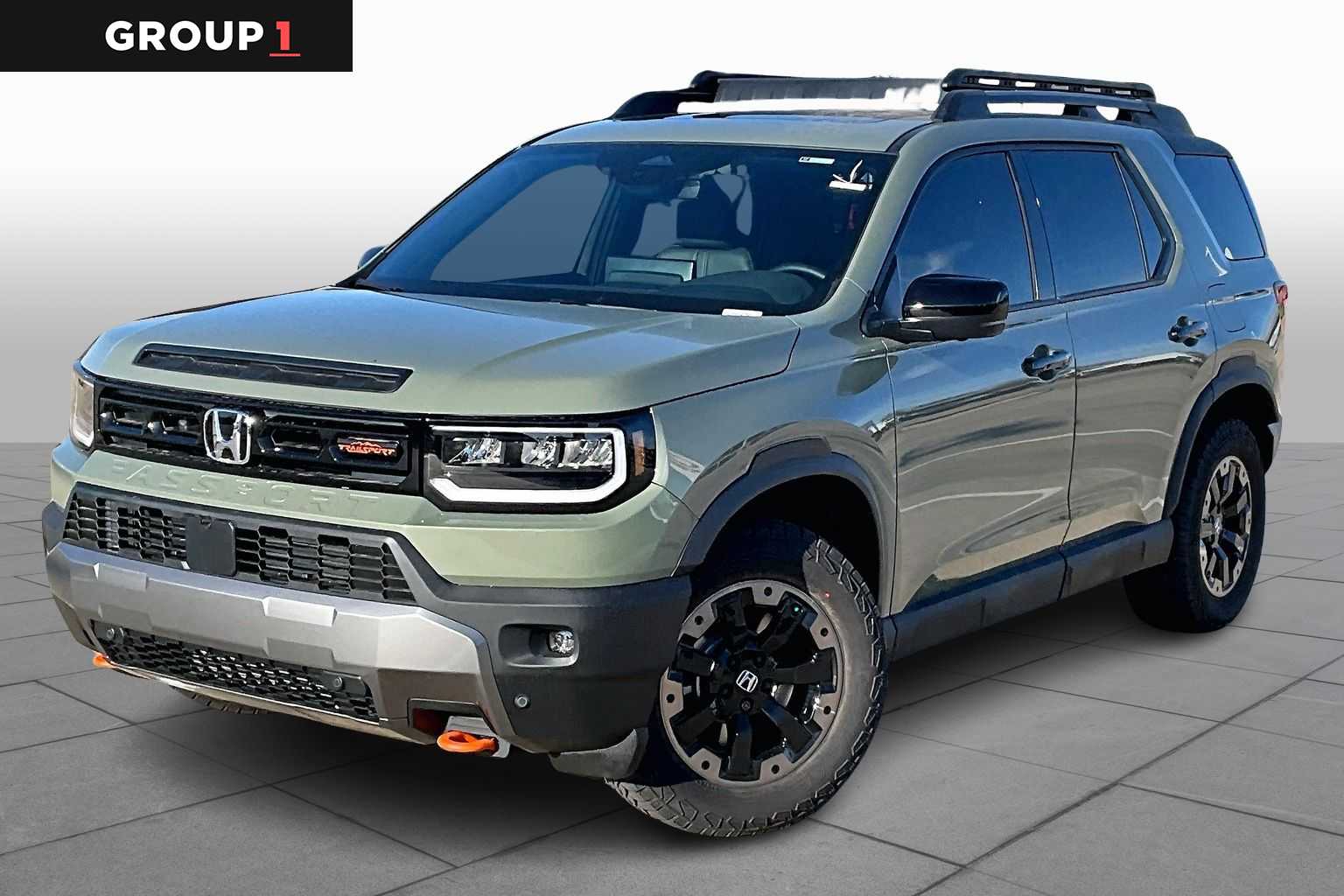 Ash Green Metallic 2026 Honda Passport SUV / Crossover All-Wheel Drive Automatic