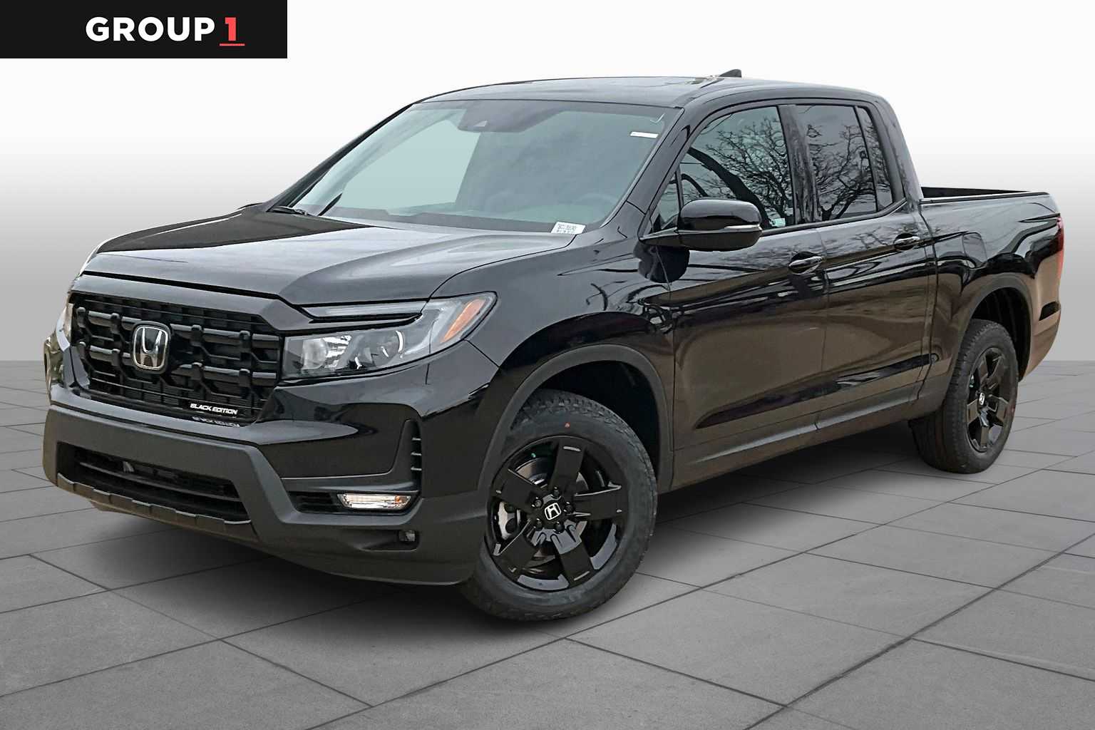 Crystal Black Pearl 2026 Honda Ridgeline Pickup Truck All-Wheel Drive 9-Speed Automatic