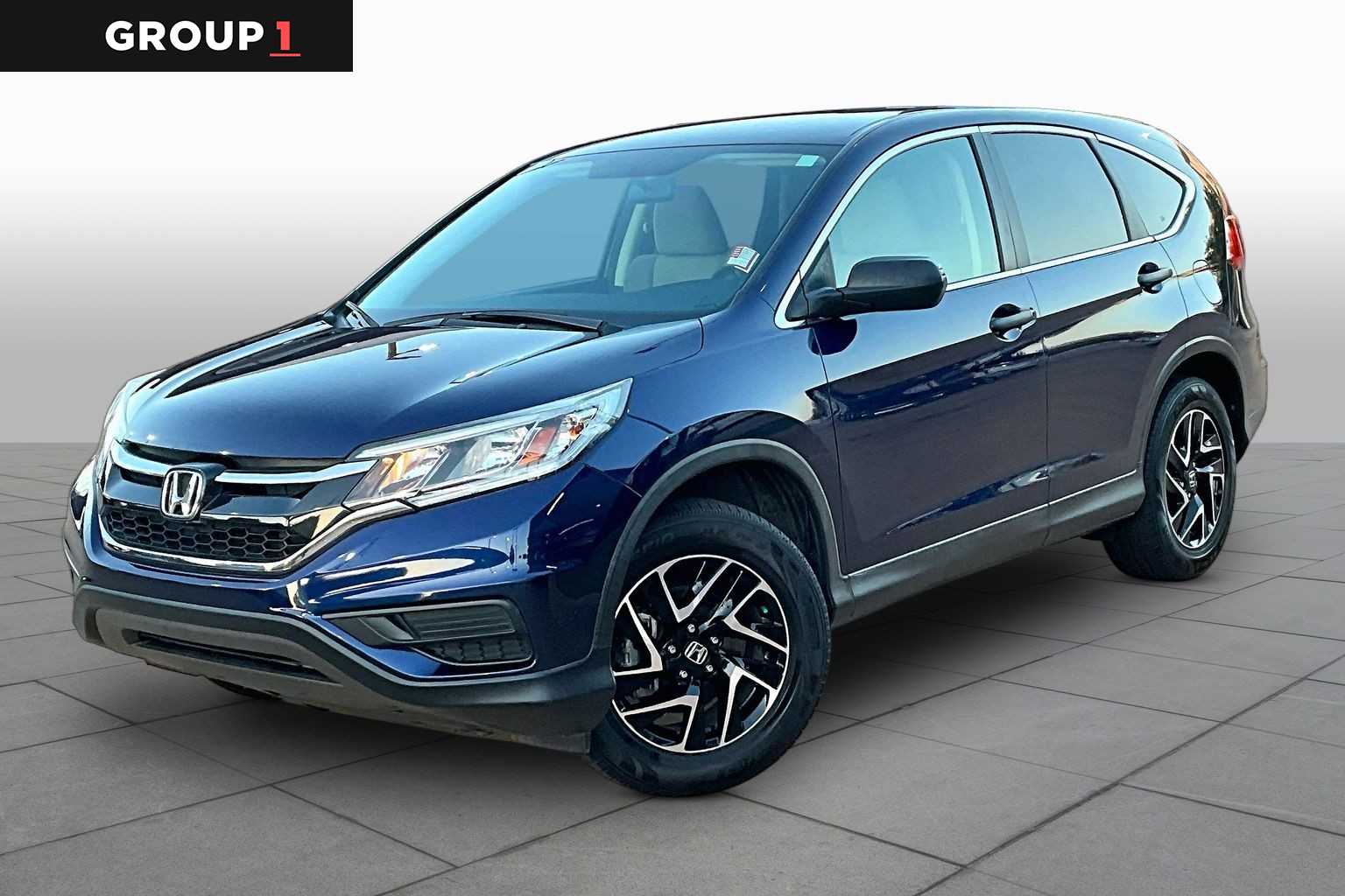Black (Obsidian Blue Pearl) 2016 Honda CR-V SUV / Crossover All-Wheel Drive Continuously Variable Transmission