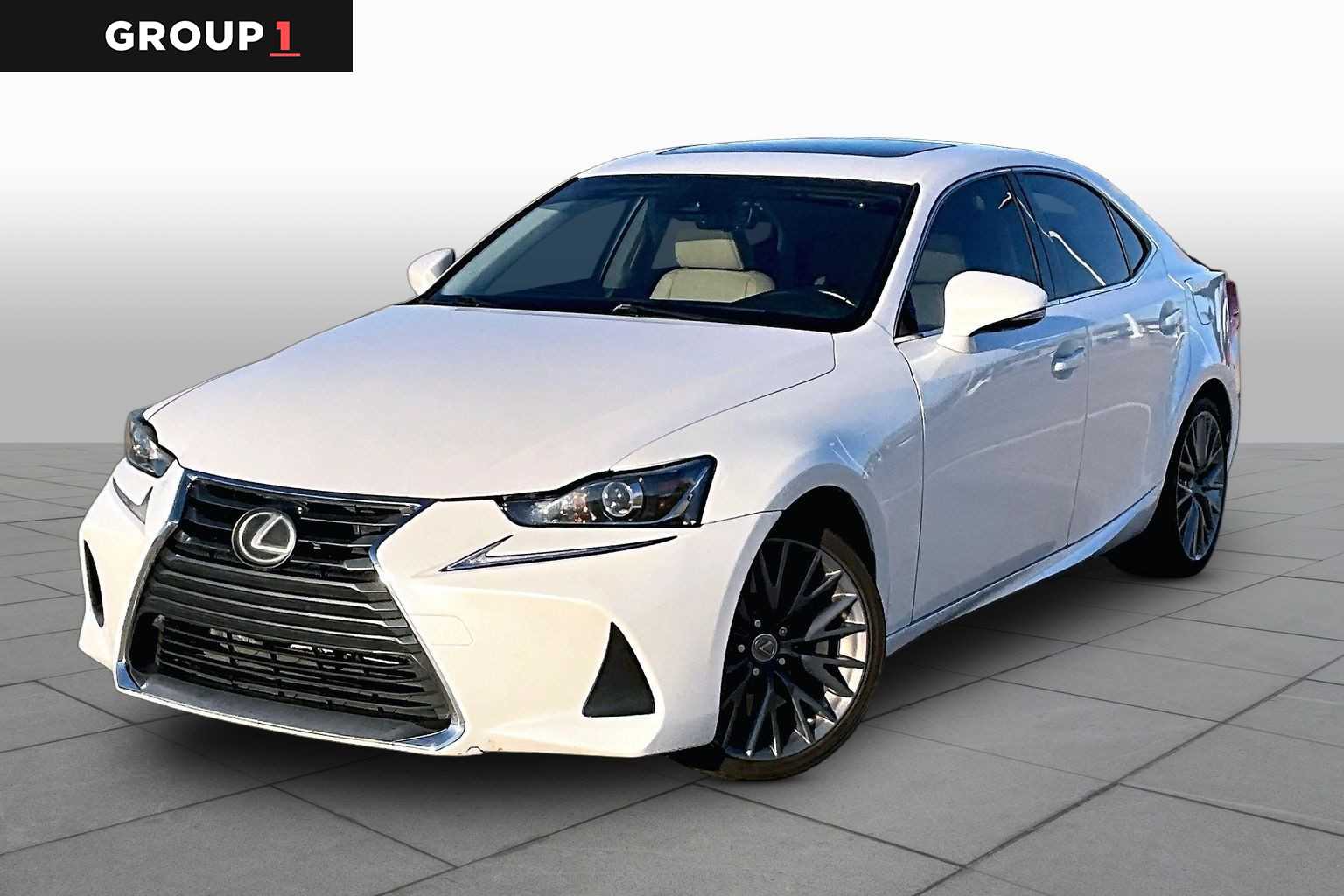 Eminent White Pearl 2017 Lexus IS Sedan Rear-Wheel Drive 8-Speed Automatic
