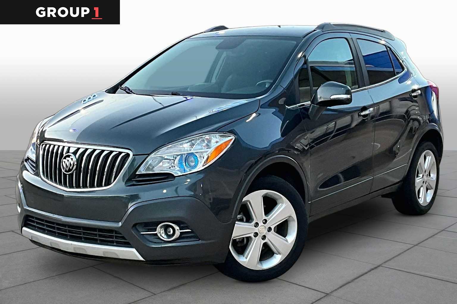 Graphite Gray Metallic 2016 Buick Encore SUV / Crossover Front-Wheel Drive 6-Speed Automatic