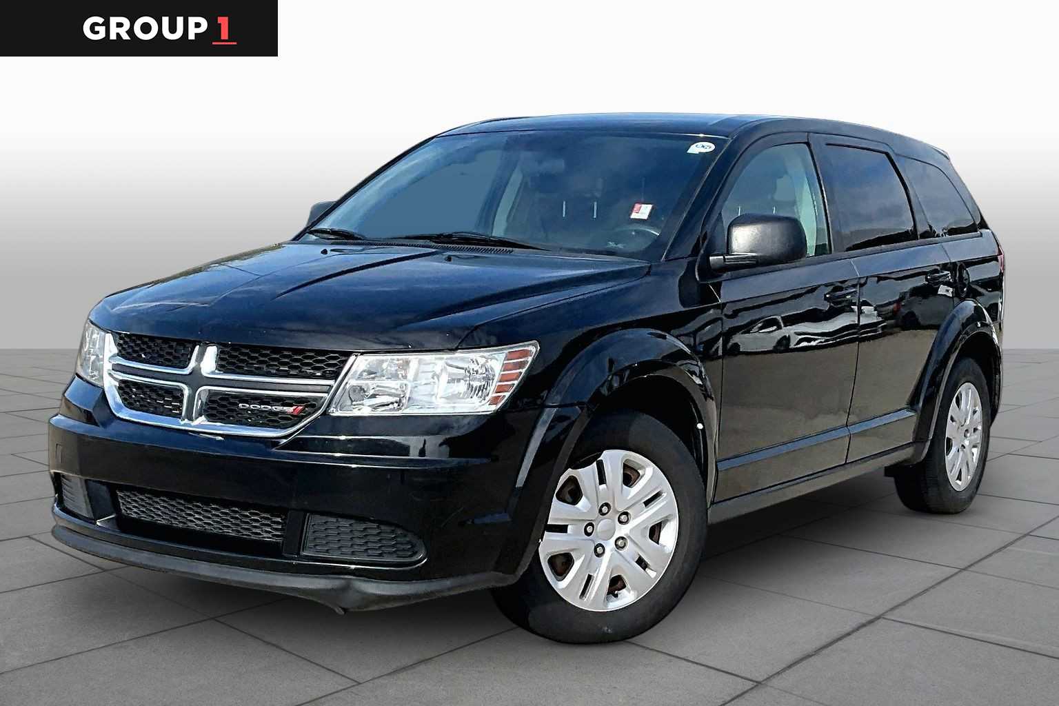 Pitch Black Clearcoat 2015 Dodge Journey American Value Package FWD SUV / Crossover Front-Wheel Drive 4-Speed Automatic