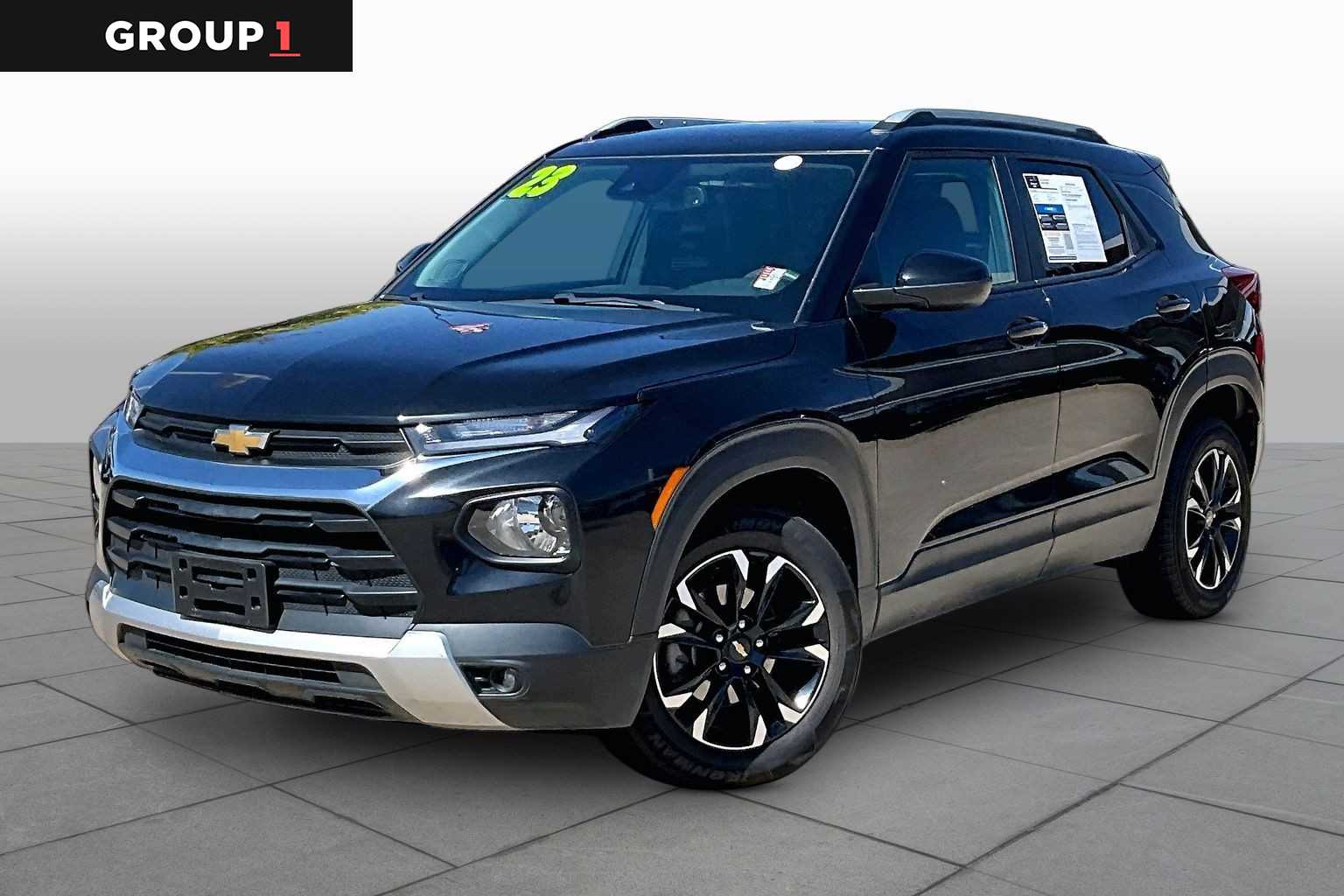 Mosaic Black Metallic 2023 Chevrolet Trailblazer SUV / Crossover Front-Wheel Drive Continuously Variable Transmission