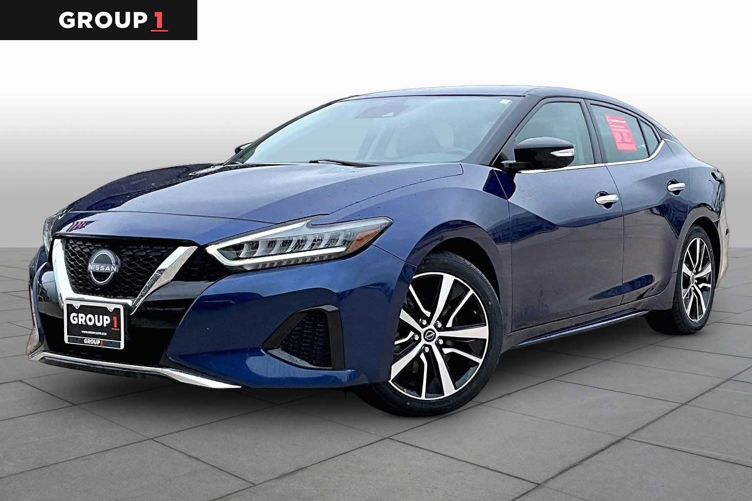 Deep Blue Pearl 2023 Nissan Maxima SV FWD Sedan Front-Wheel Drive 7-Speed CVT