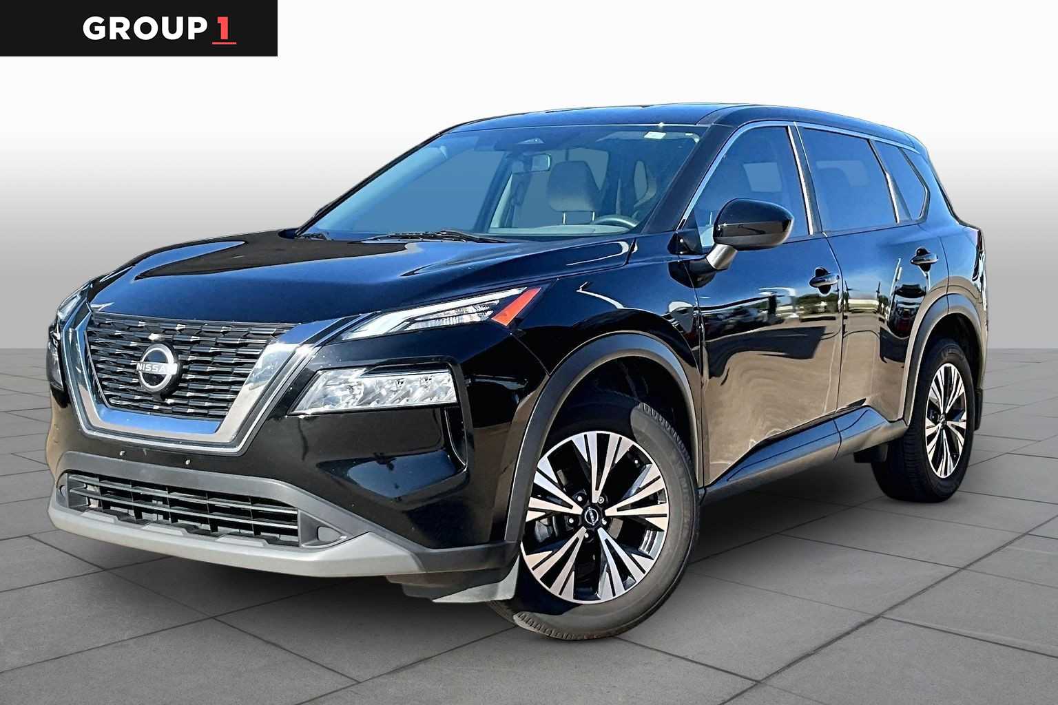 Super Black 2023 Nissan Rogue SUV / Crossover Front-Wheel Drive Continuously Variable Transmission