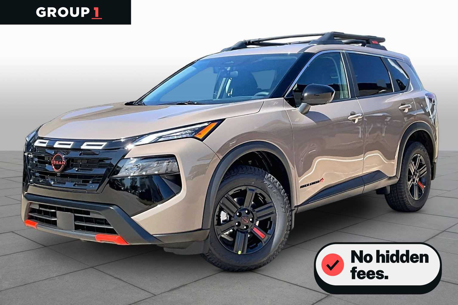 Baja Storm Metallic 2026 Nissan Rogue SUV / Crossover All-Wheel Drive Continuously Variable Transmission