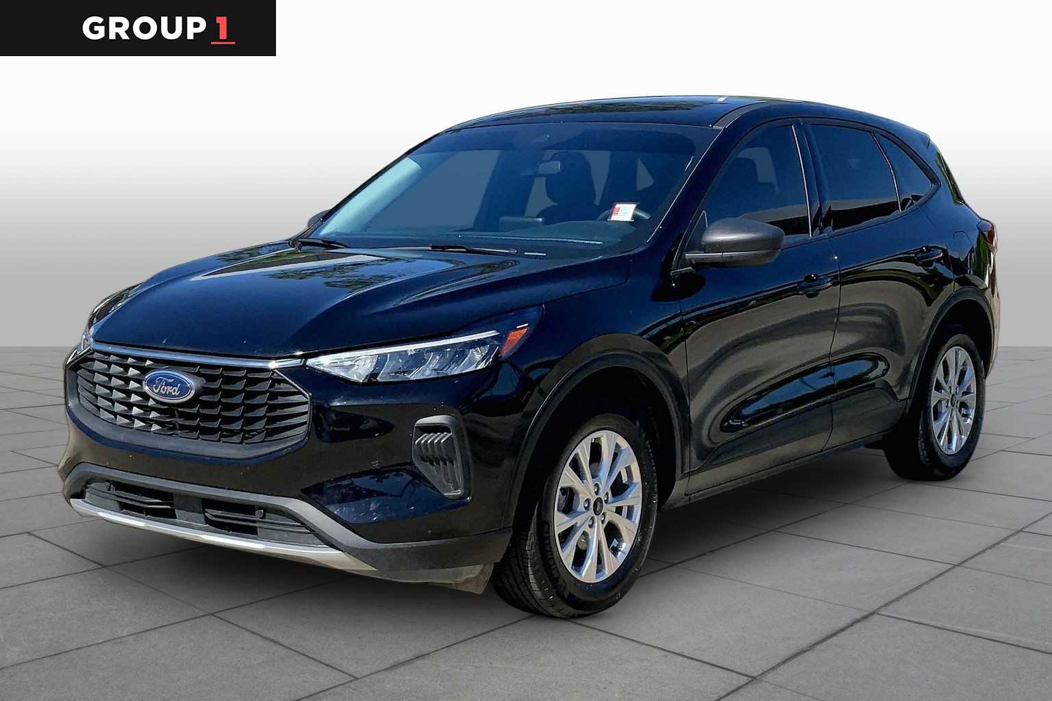 Agate Black Metallic 2025 Ford Escape SUV / Crossover Front-Wheel Drive 8-Speed Automatic