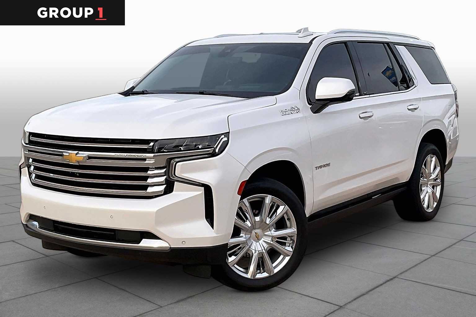 White (Iridescent Pearl Tricoat) 2022 Chevrolet Tahoe SUV / Crossover Four-Wheel Drive Automatic