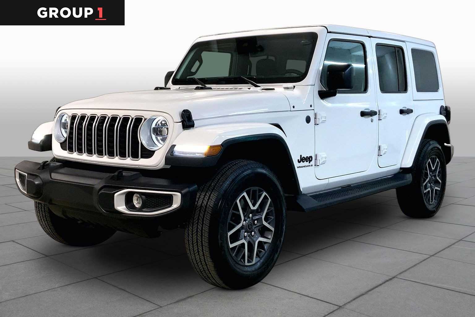 Bright White Clearcoat 2025 Jeep Wrangler SUV / Crossover Four-Wheel Drive 8-Speed Automatic
