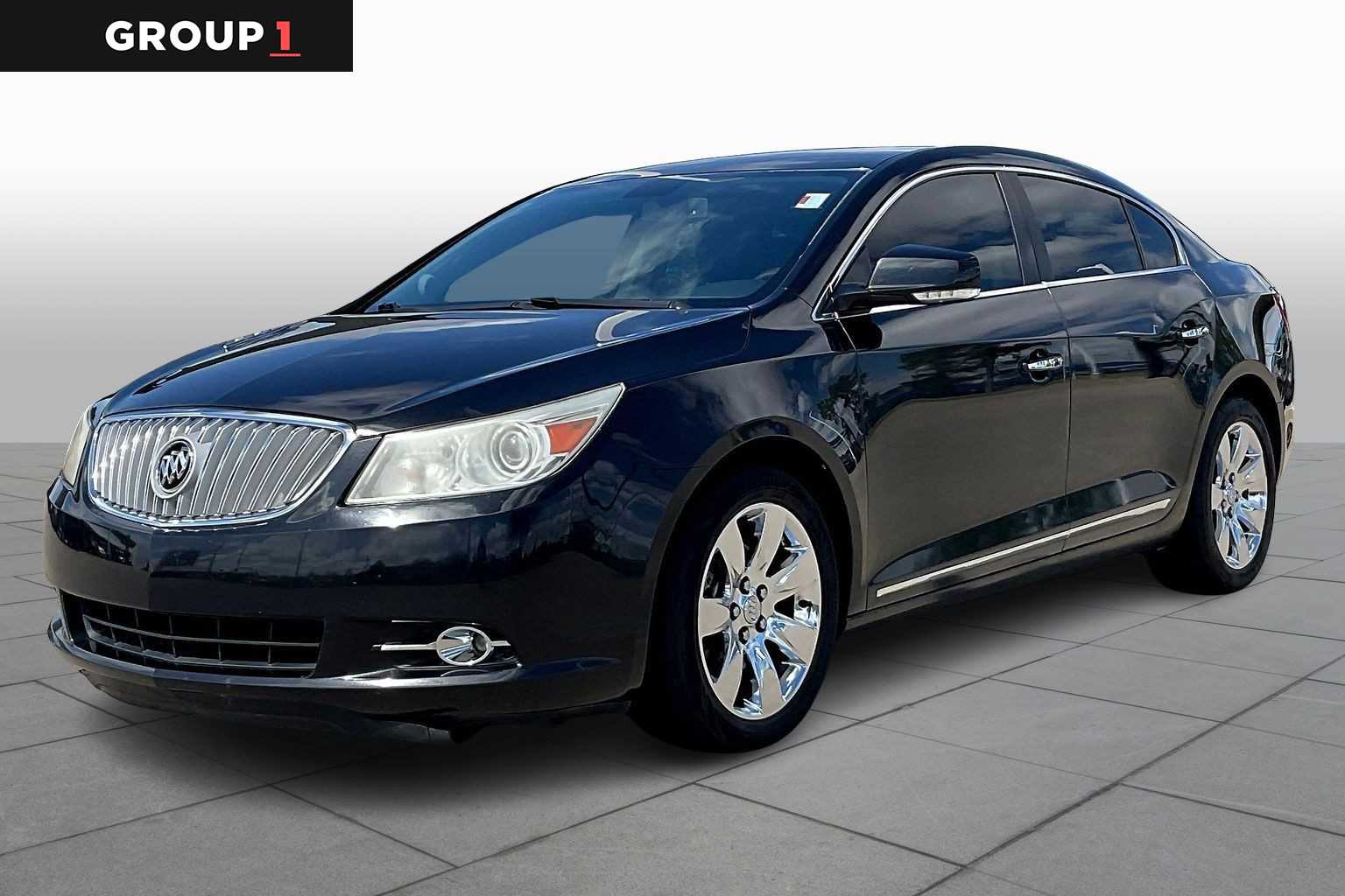 Carbon Black Metallic 2012 Buick LaCrosse Sedan 6-Speed Automatic