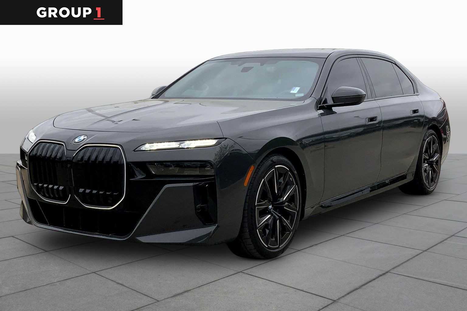 Gray (Dravit Grey Metallic) 2025 BMW 7 Series 760i xDrive Sedan All-Wheel Drive 8-Speed Automatic