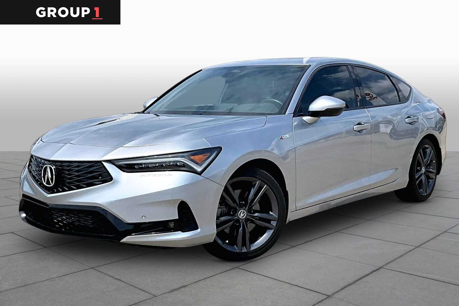 Lunar Silver Metallic 2024 Acura Integra FWD with Technology and A-SPEC Package Sedan Front-Wheel Drive Continuously Variable Transmission