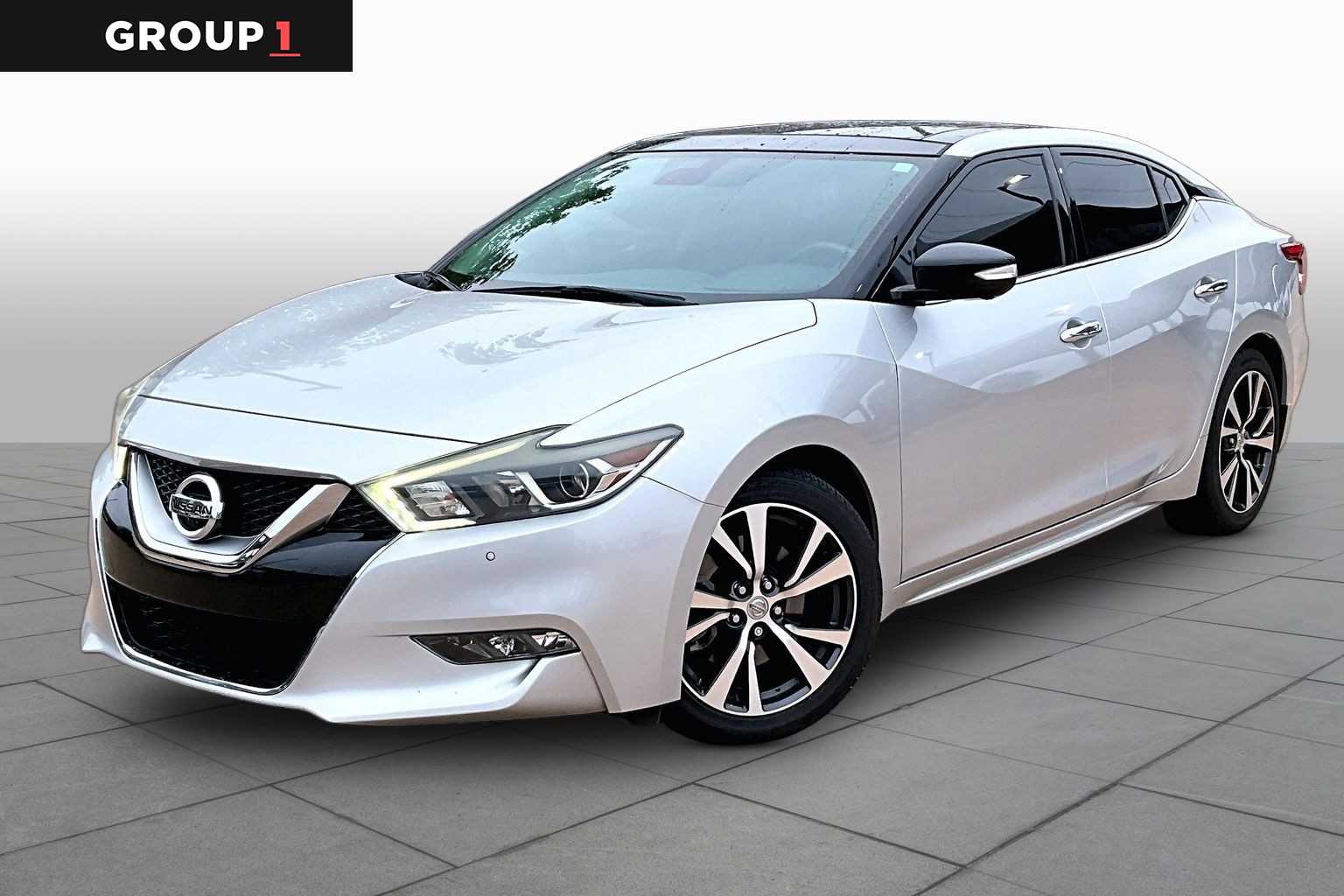 Brilliant Silver 2016 Nissan Maxima Platinum Sedan Front-Wheel Drive Continuously Variable Transmission